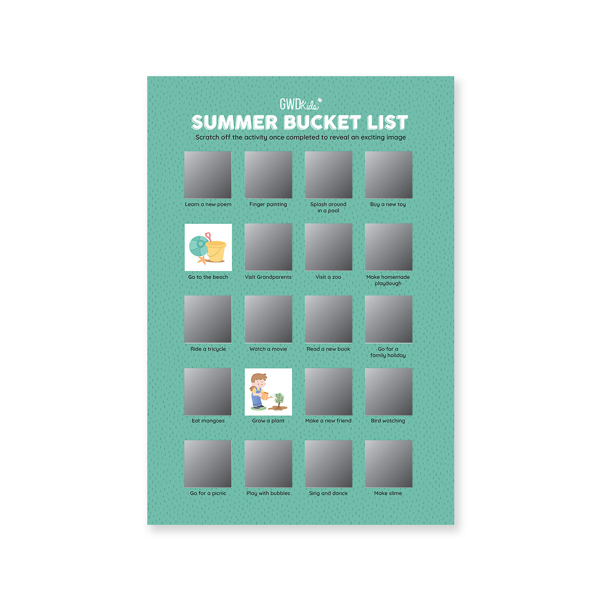 Summer Poster Ages 1-3