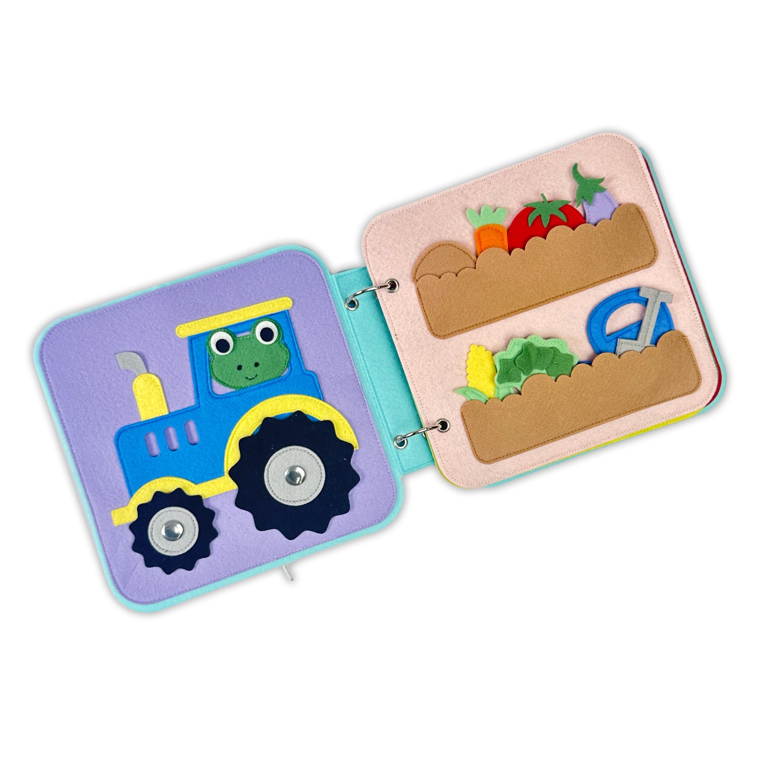 Montessori Animal Soft Book