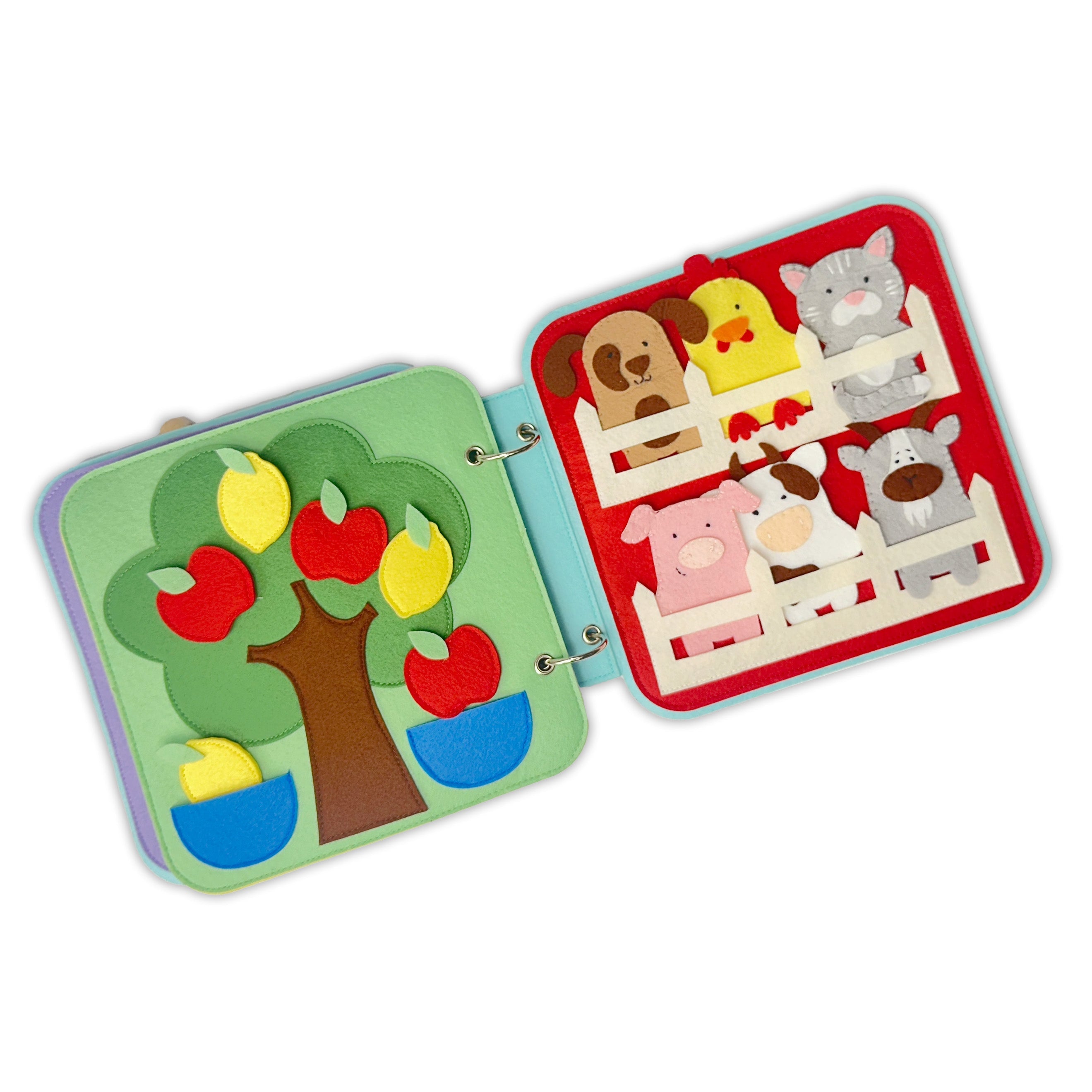 Montessori Animal Soft Book