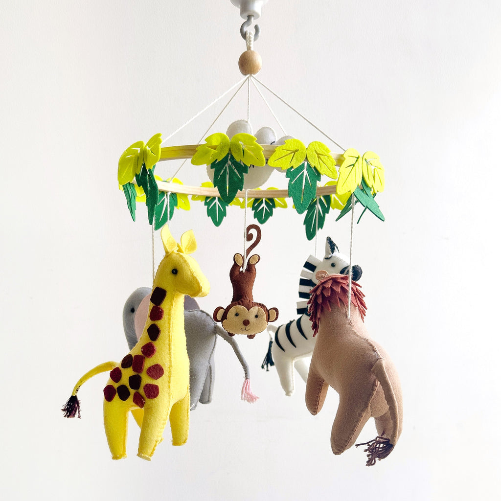 Jungle Animal Cot Mobile