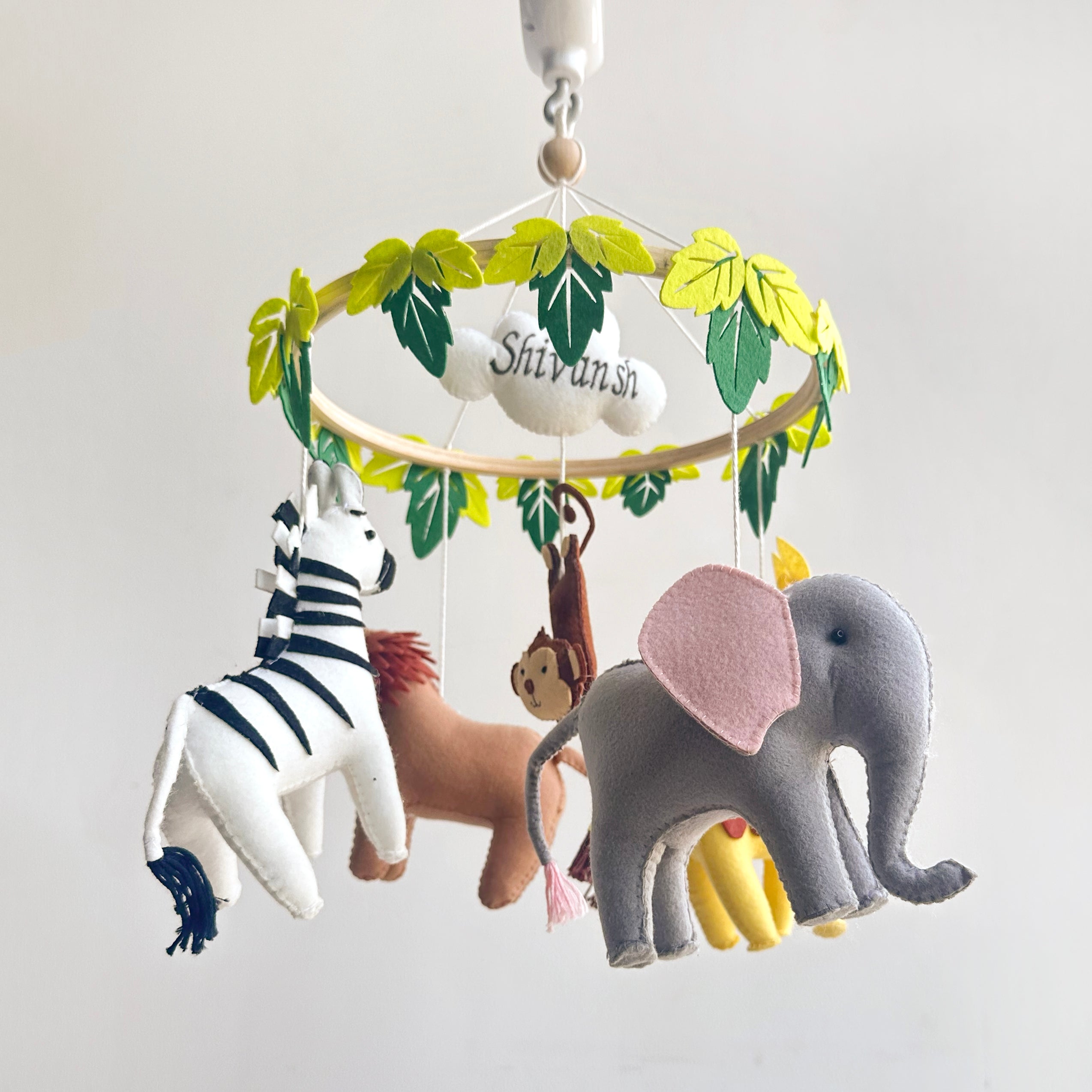 Jungle Animal Cot Mobile