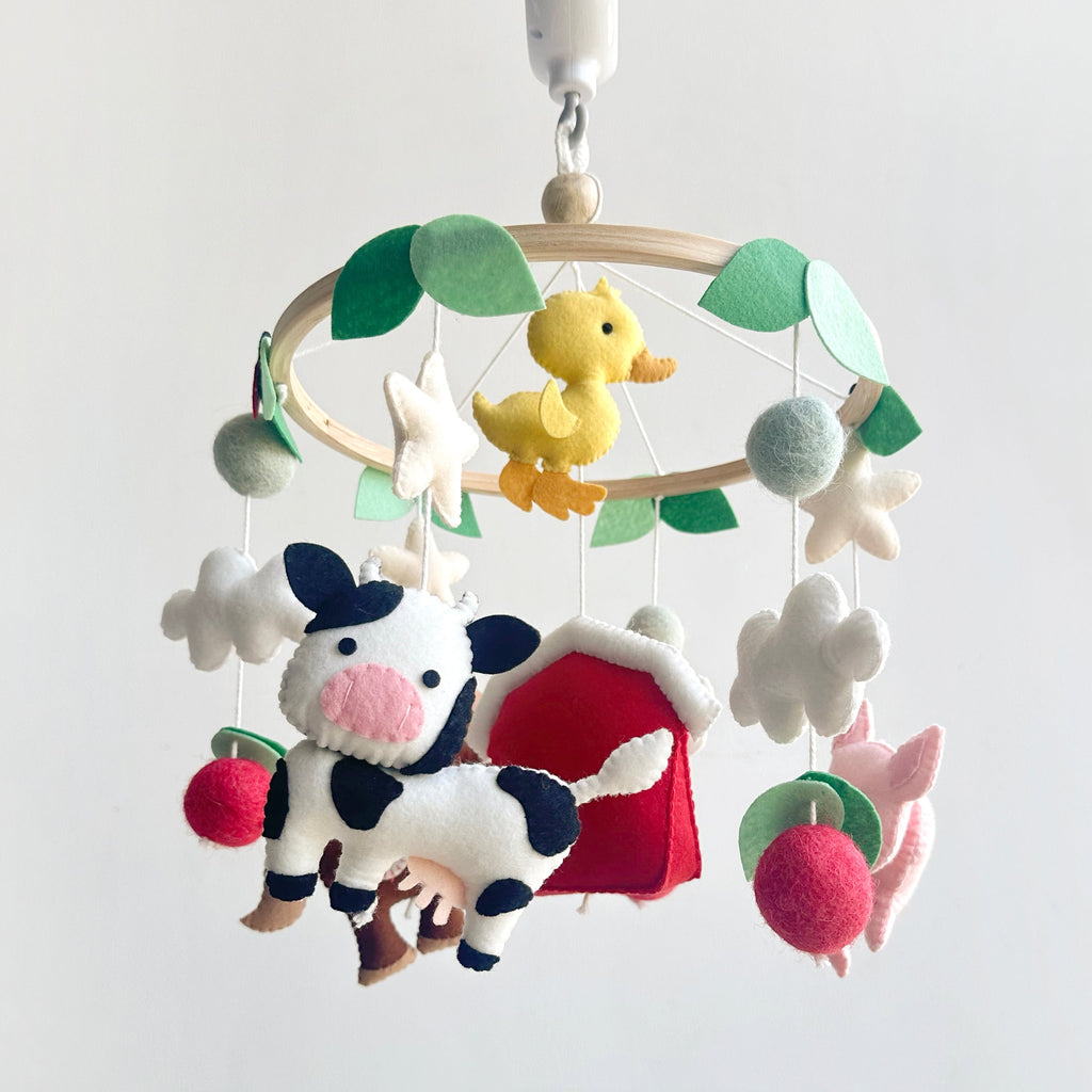 Farm Animal Cot Mobile