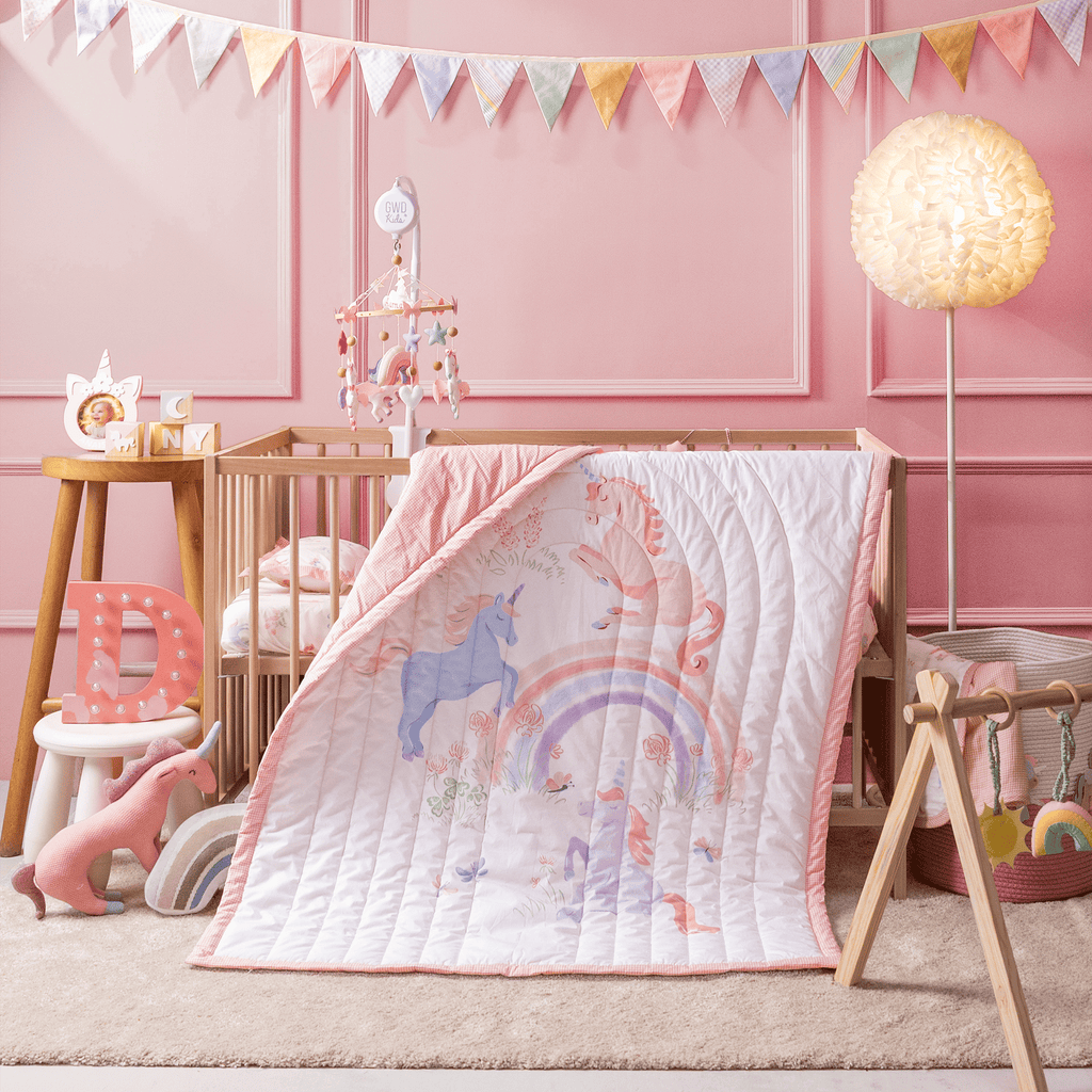 Triangle Pastel Felt Garland