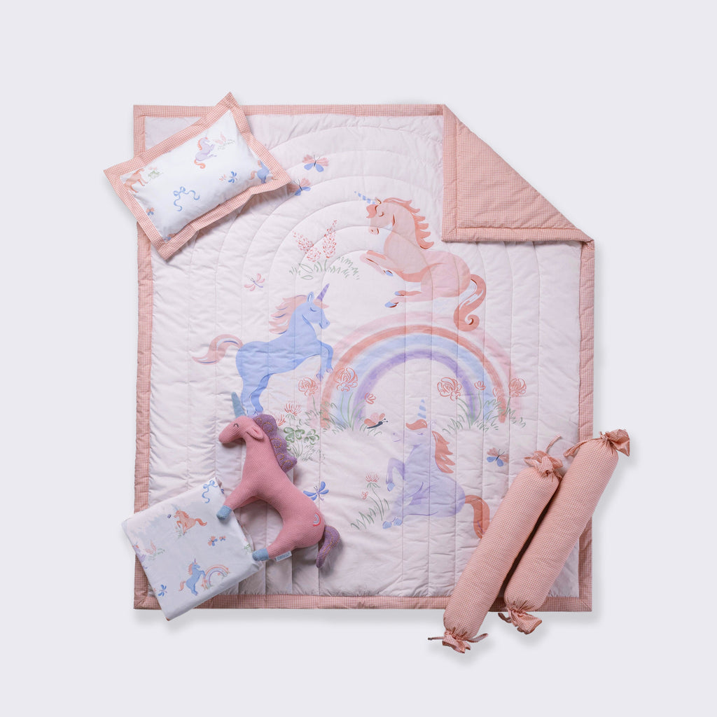 Unicorn 5pc Bedding Set