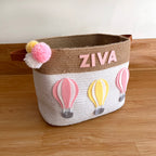 Pink Hot Storage Basket