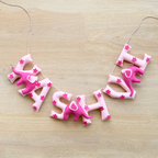 Elephant Star Name Garland