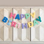 Happy Birthday Felt Garland