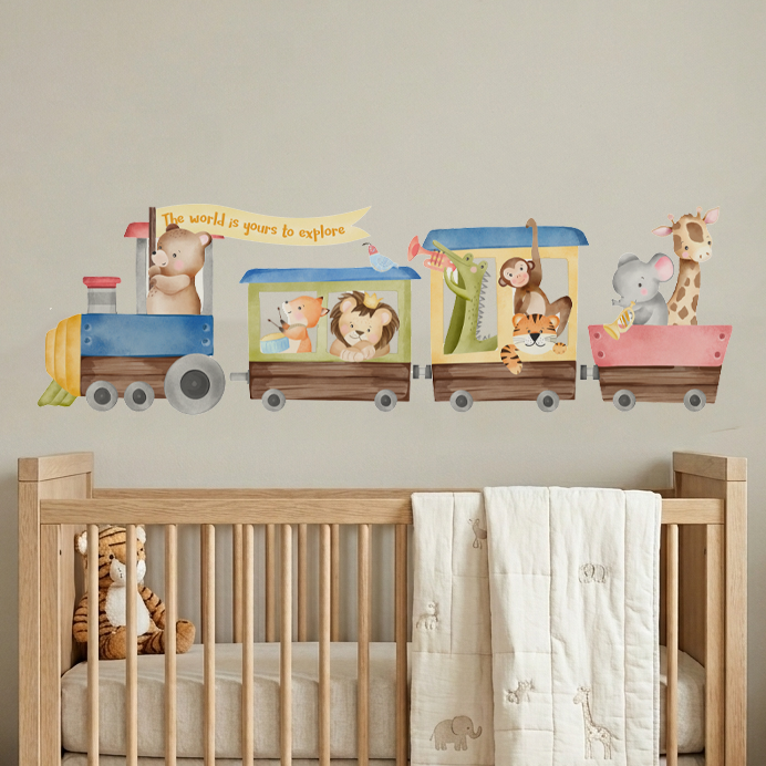 Little Train Wall Sticker