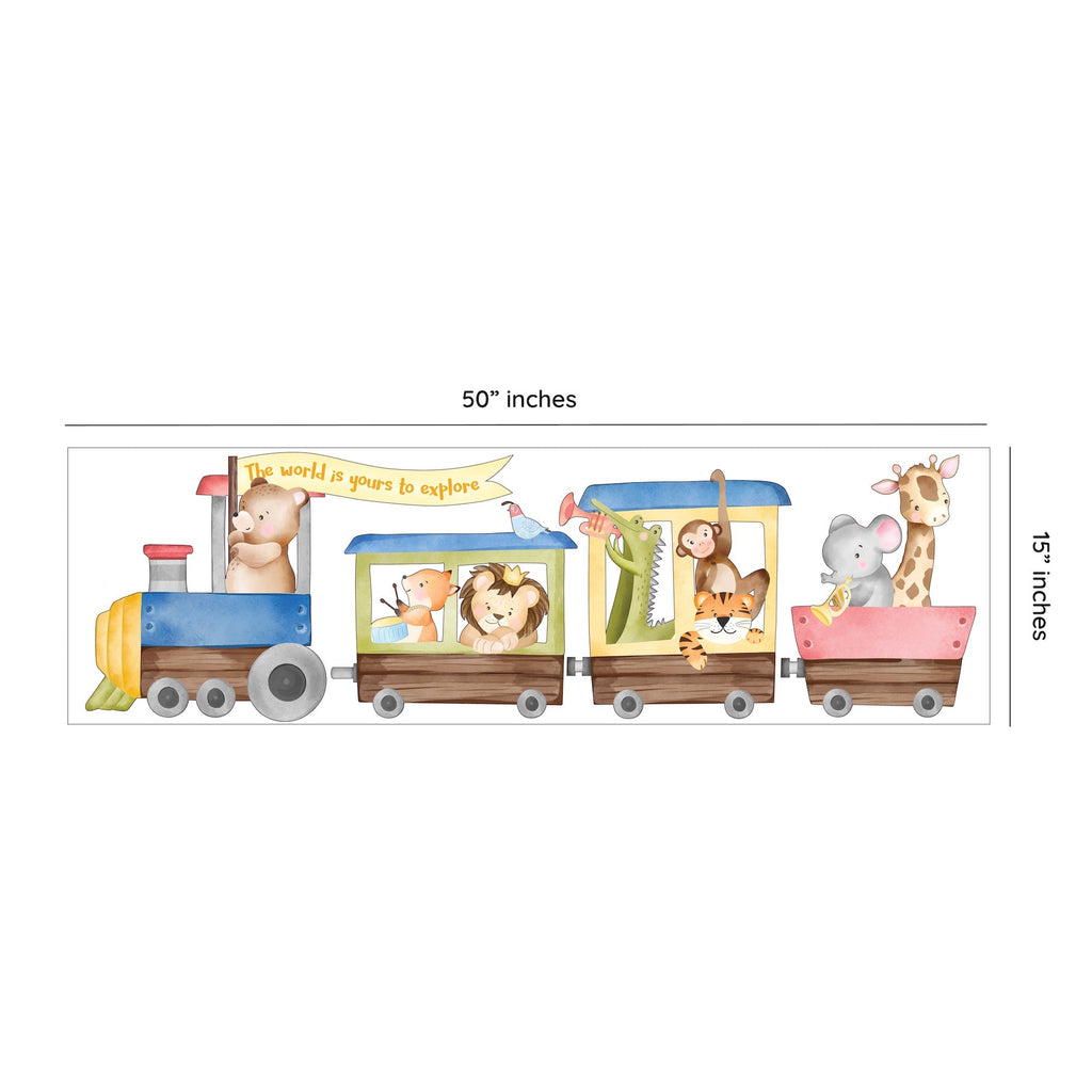 Little Train Wall Sticker
