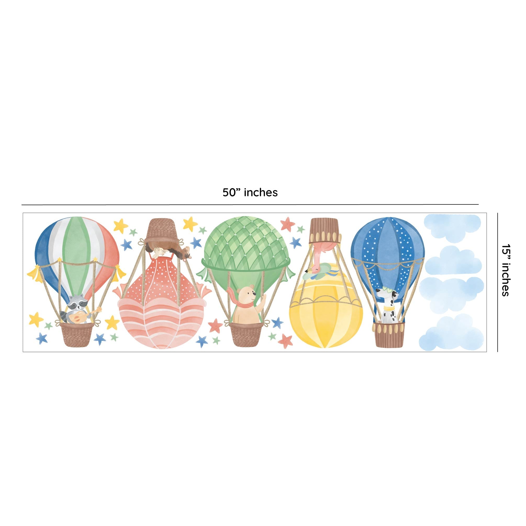 Hot Balloon Wall Sticker