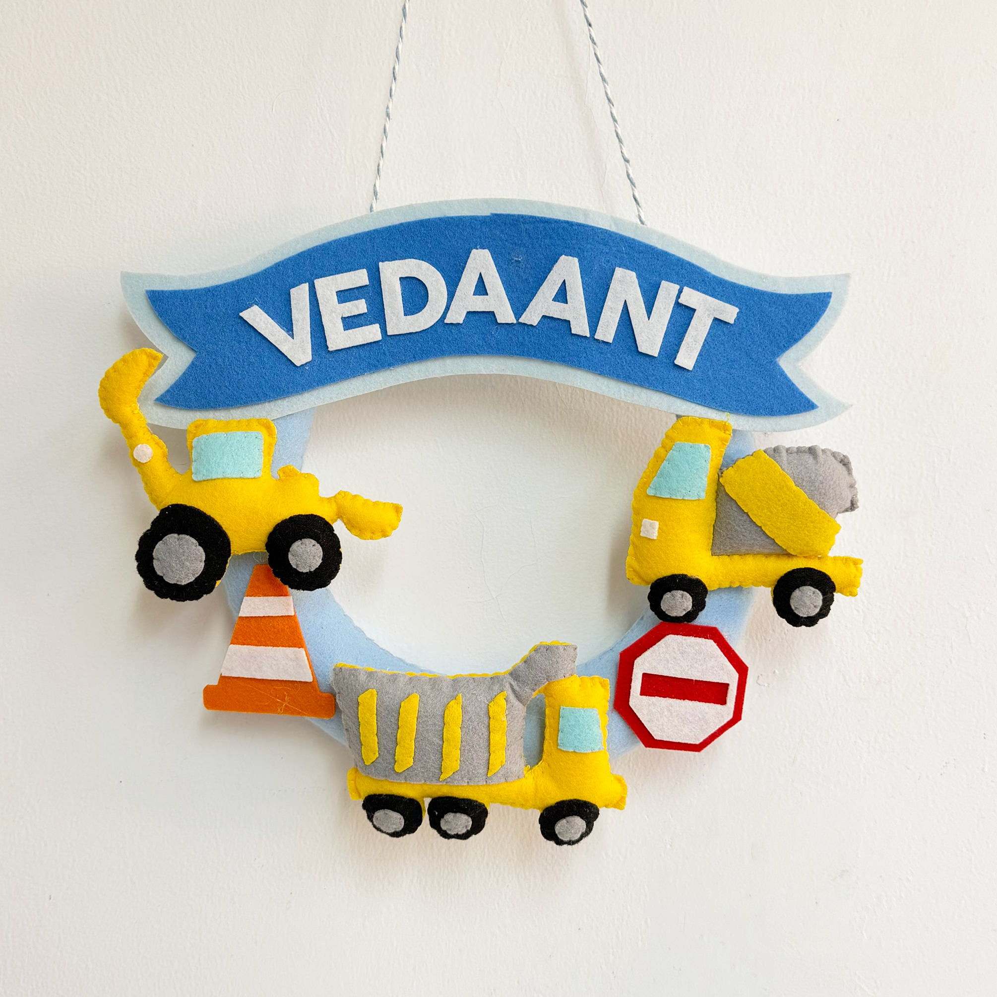 Construction Name Garland