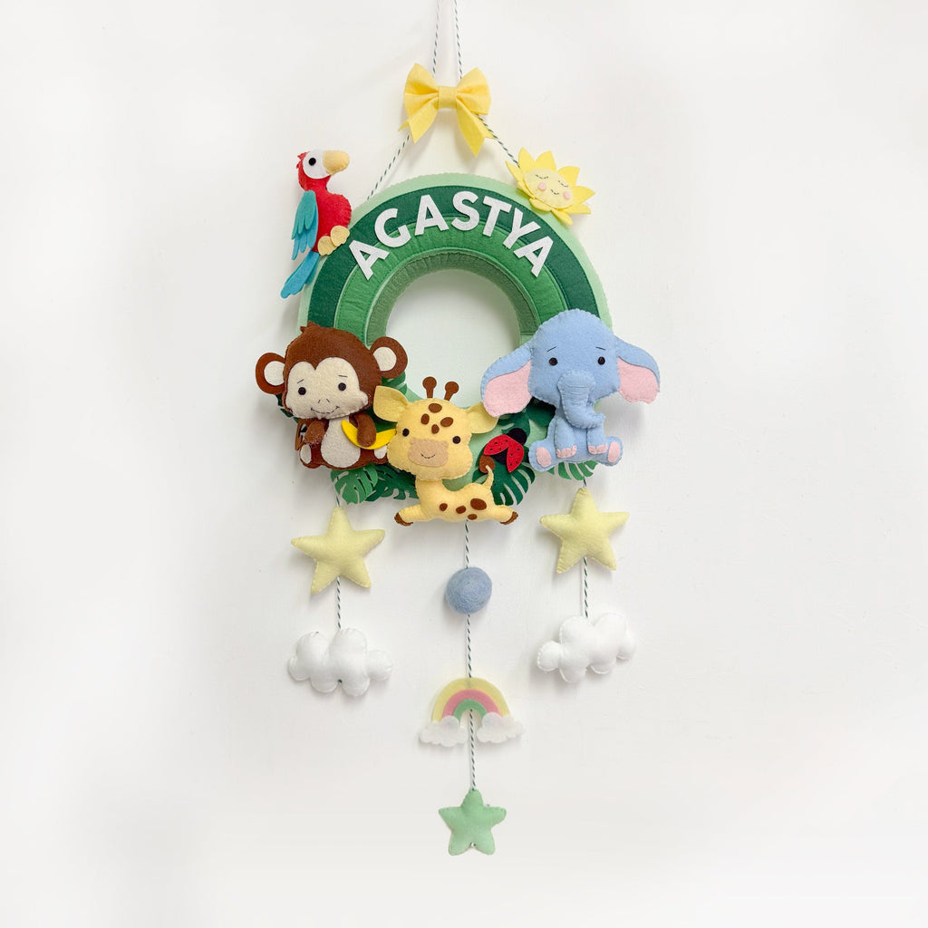 Animal Roar Name Garland