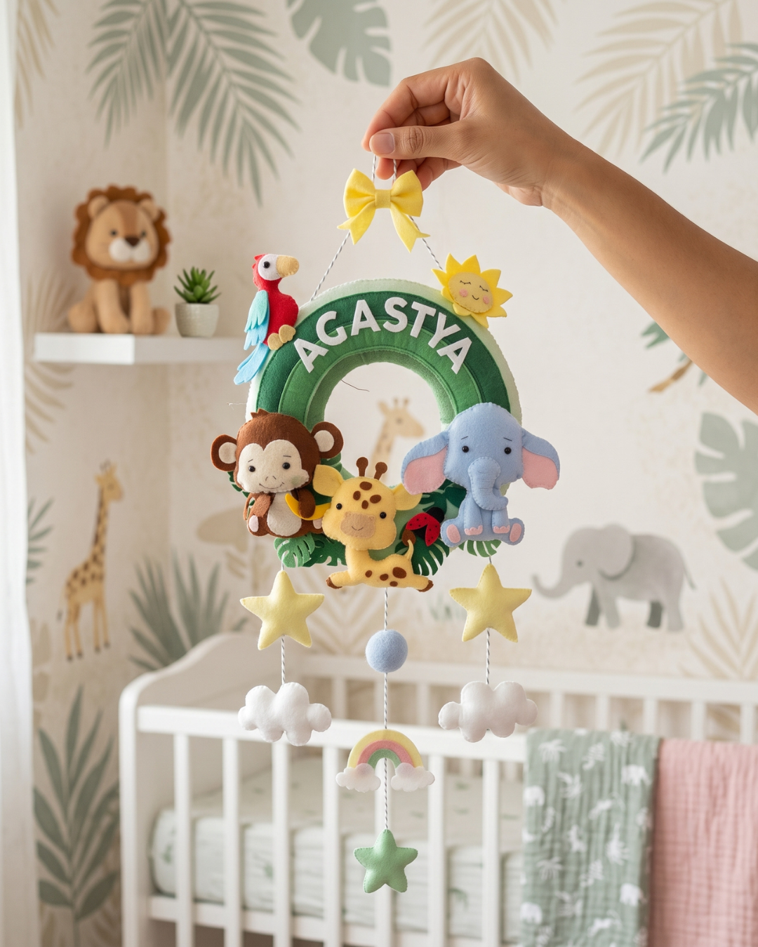 Animal Roar Name Garland