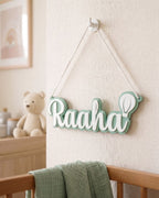 3D Balloon Name Plaque