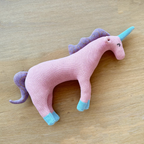 Unicorn Knitted Plush Toy