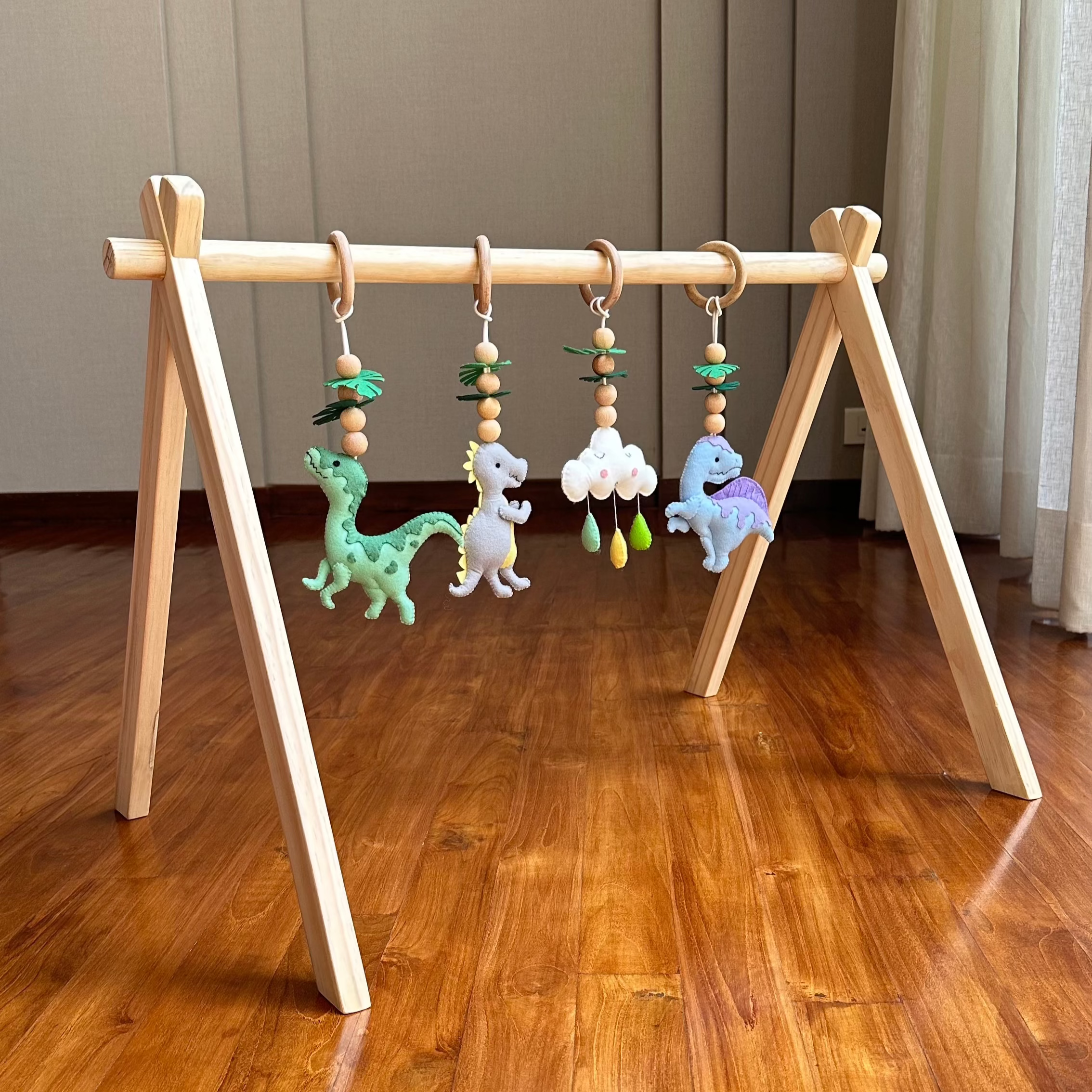 Green Dinosaur Play Gym