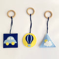 Blue skies Rattle Set