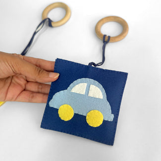 Blue skies Rattle Set