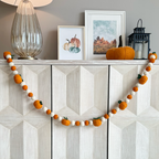 3D Pumpkin Halloween Garland