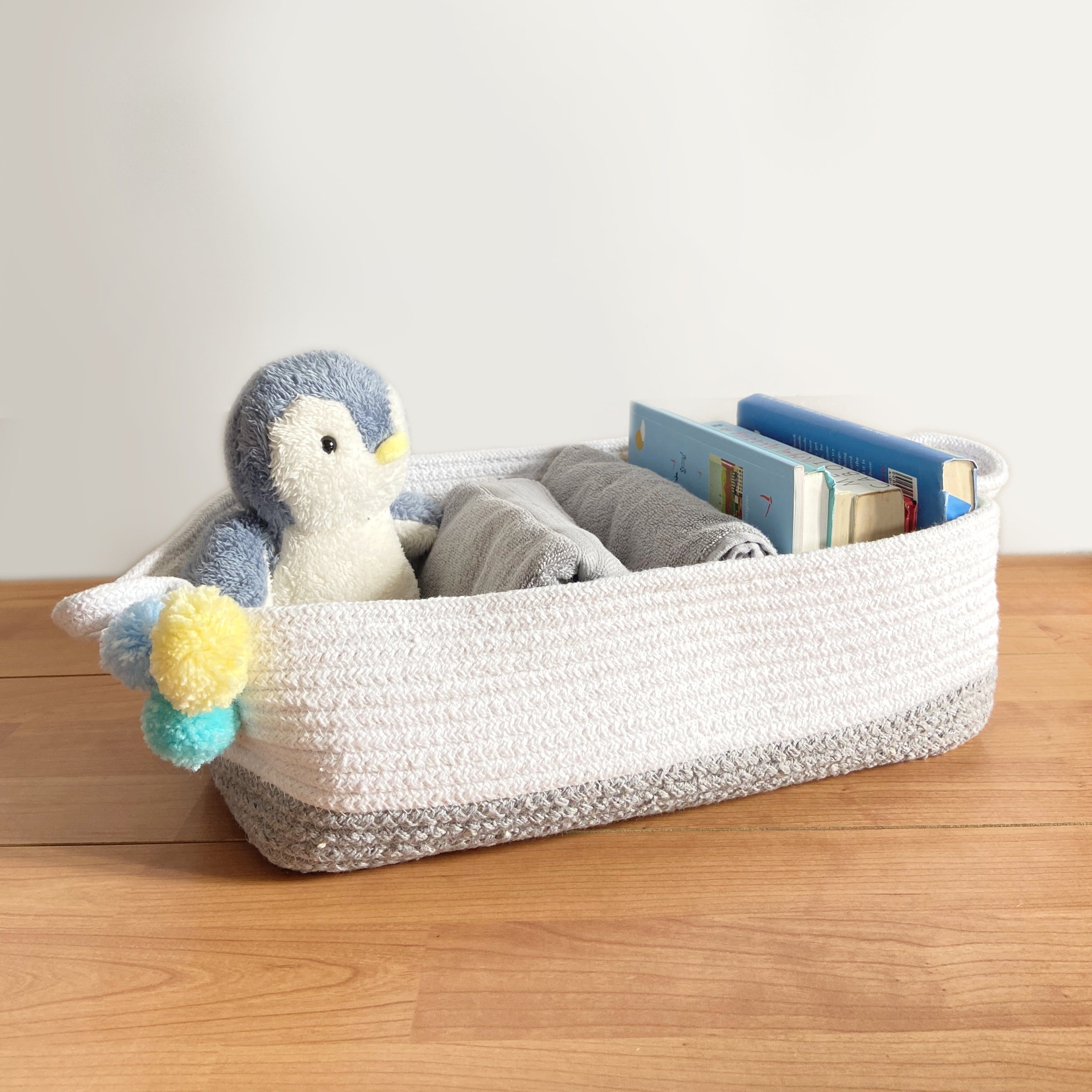 Grey Storage Basket