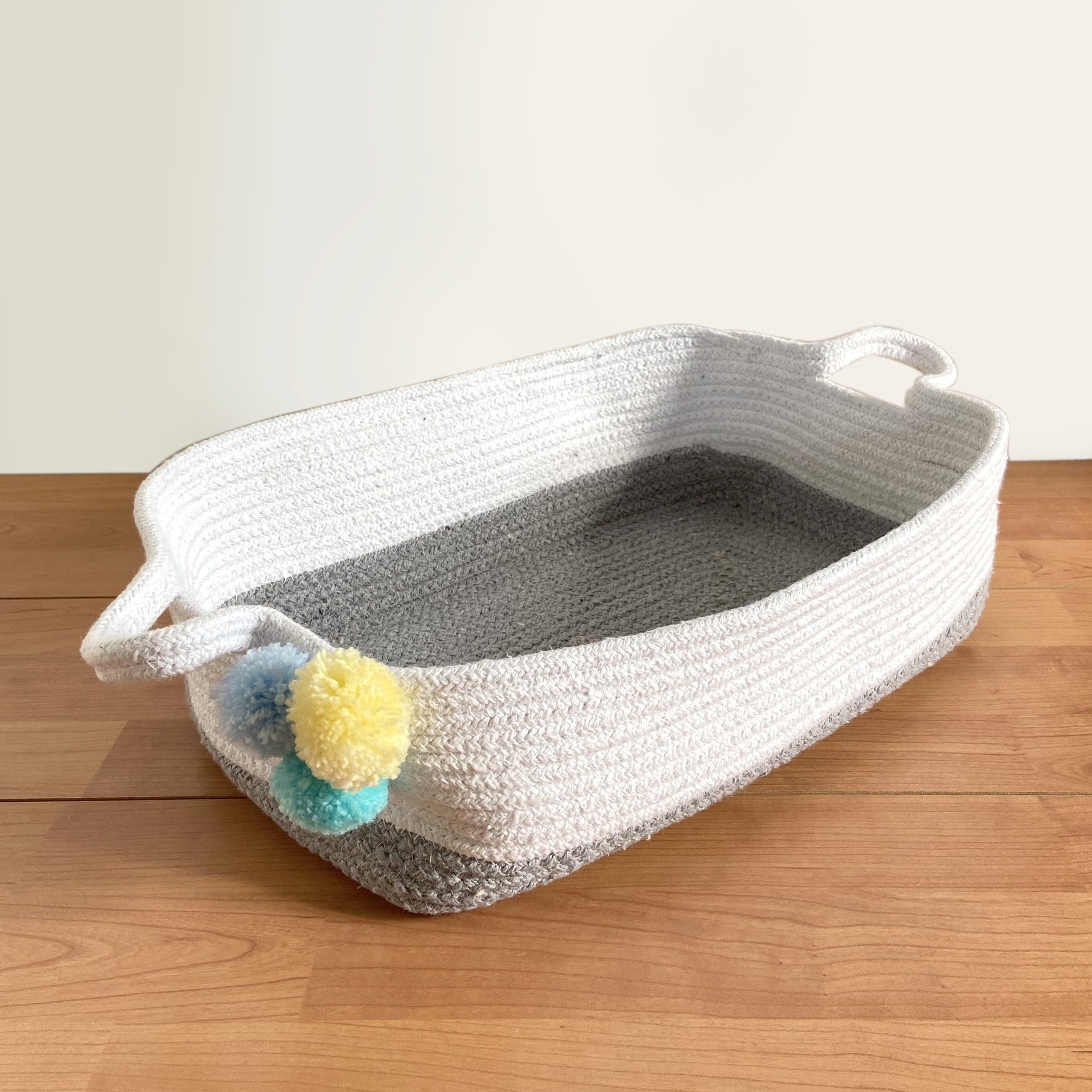 Grey Storage Basket