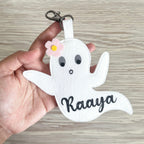 Ghost Girl Halloween Keychain