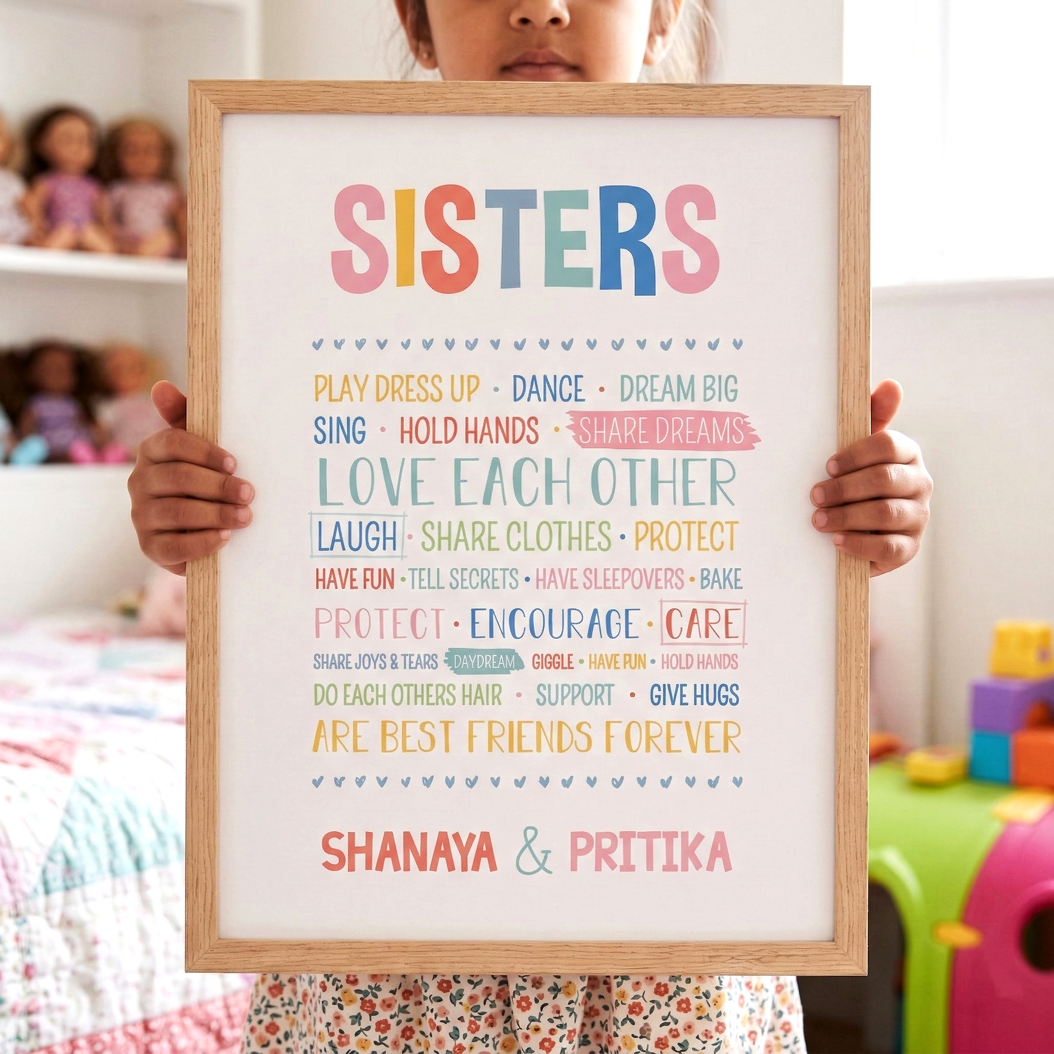 Sister Love Wall Art