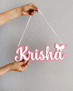 3D Butterfly Name Plaque