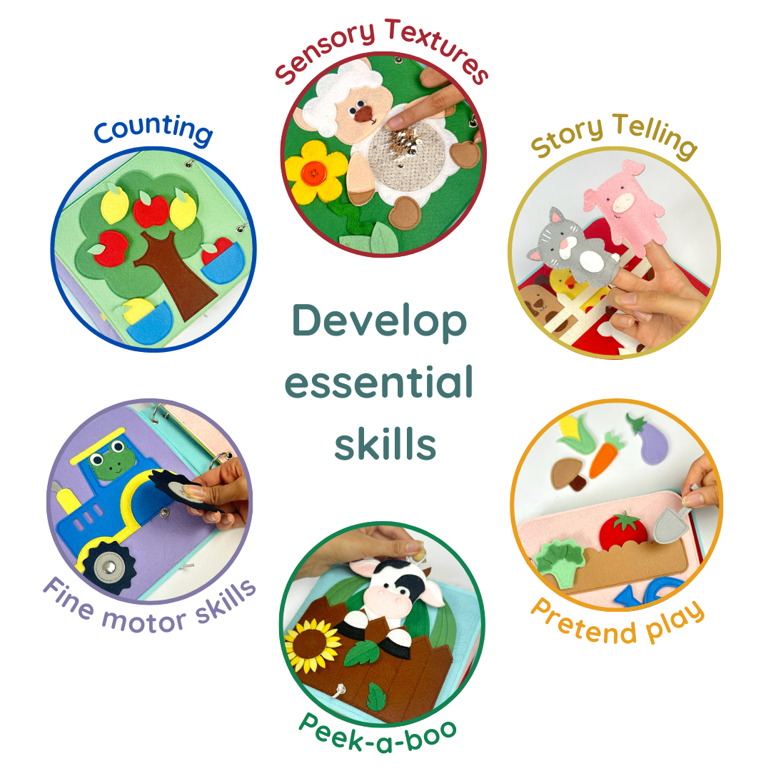 Montessori Animal Soft Book