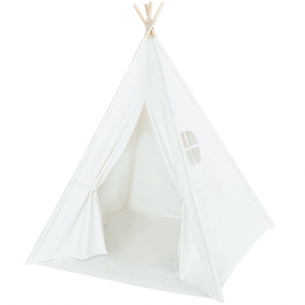 Tepee White Play Tent