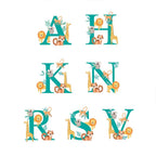 Alphabet Animal Throw Cushion
