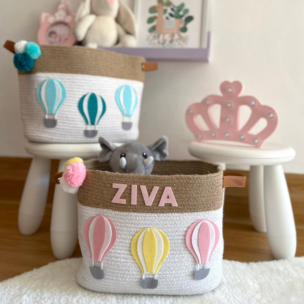 Pink Hot Storage Basket