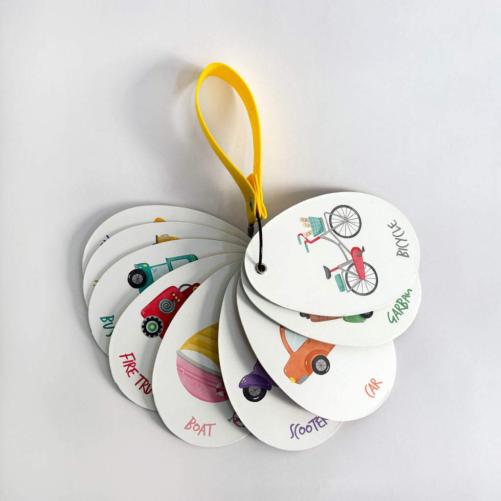 Wheel Shape Travel Cards