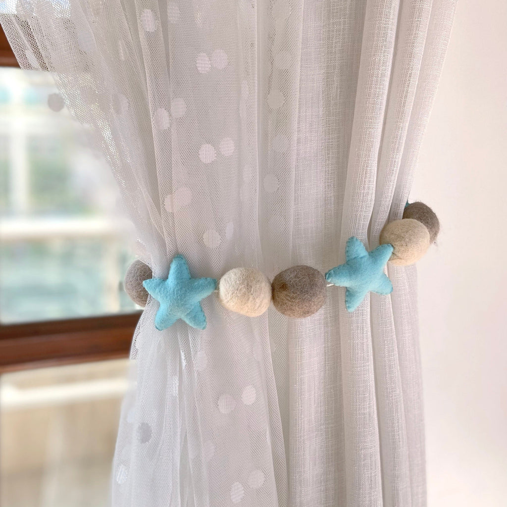 Star Ball Curtain Ties