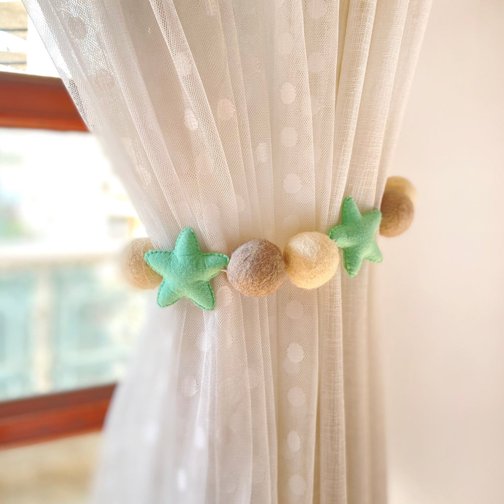 Star Ball Curtain Ties