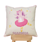 Little Ballerina Throw Cushion