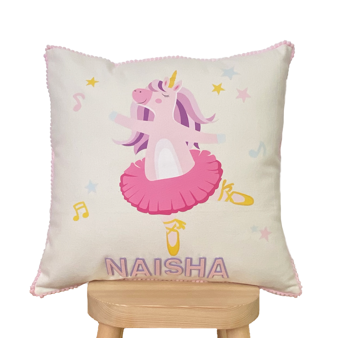 Little Ballerina Throw Cushion