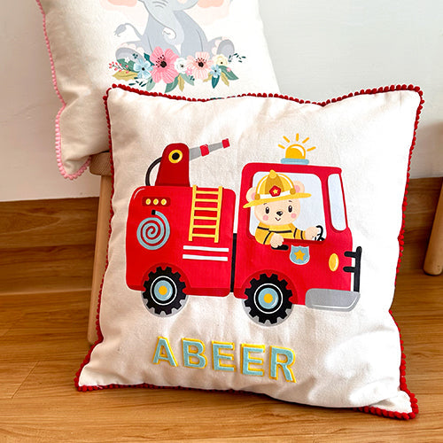 Little Truck Throw Cushion