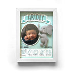 Announcement Elephant Birth Frame