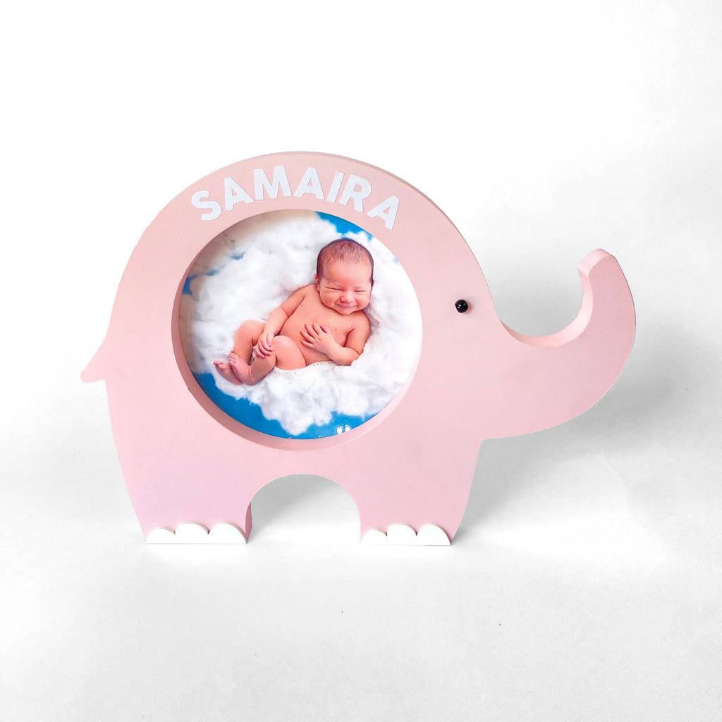 Elephant Pink Photo Frame