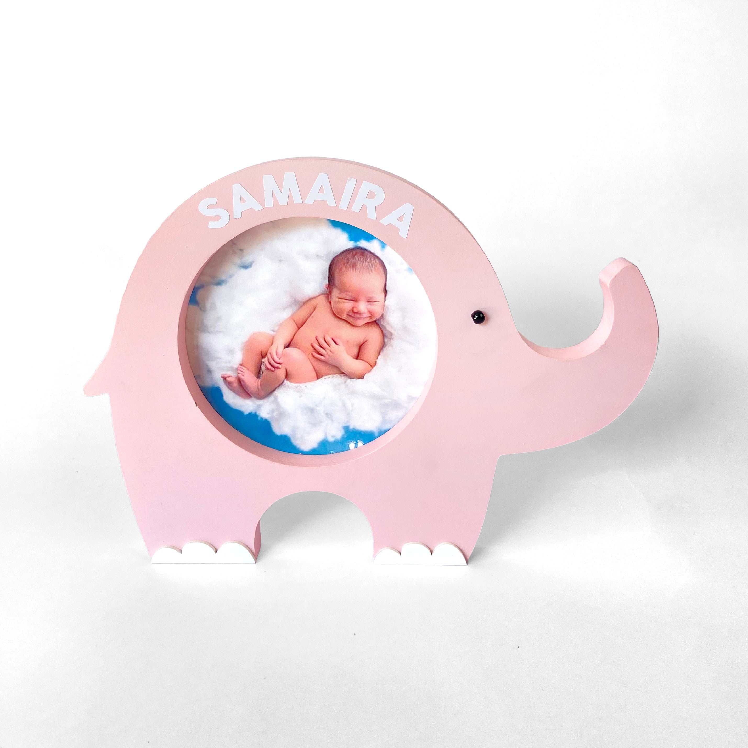Elephant Pink Photo Frame