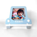 Car Blue Photo Frame