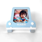 Car Blue Photo Frame