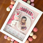 Announcement Unicorn Birth Frame