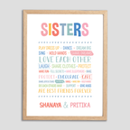 Sister Love Wall Art