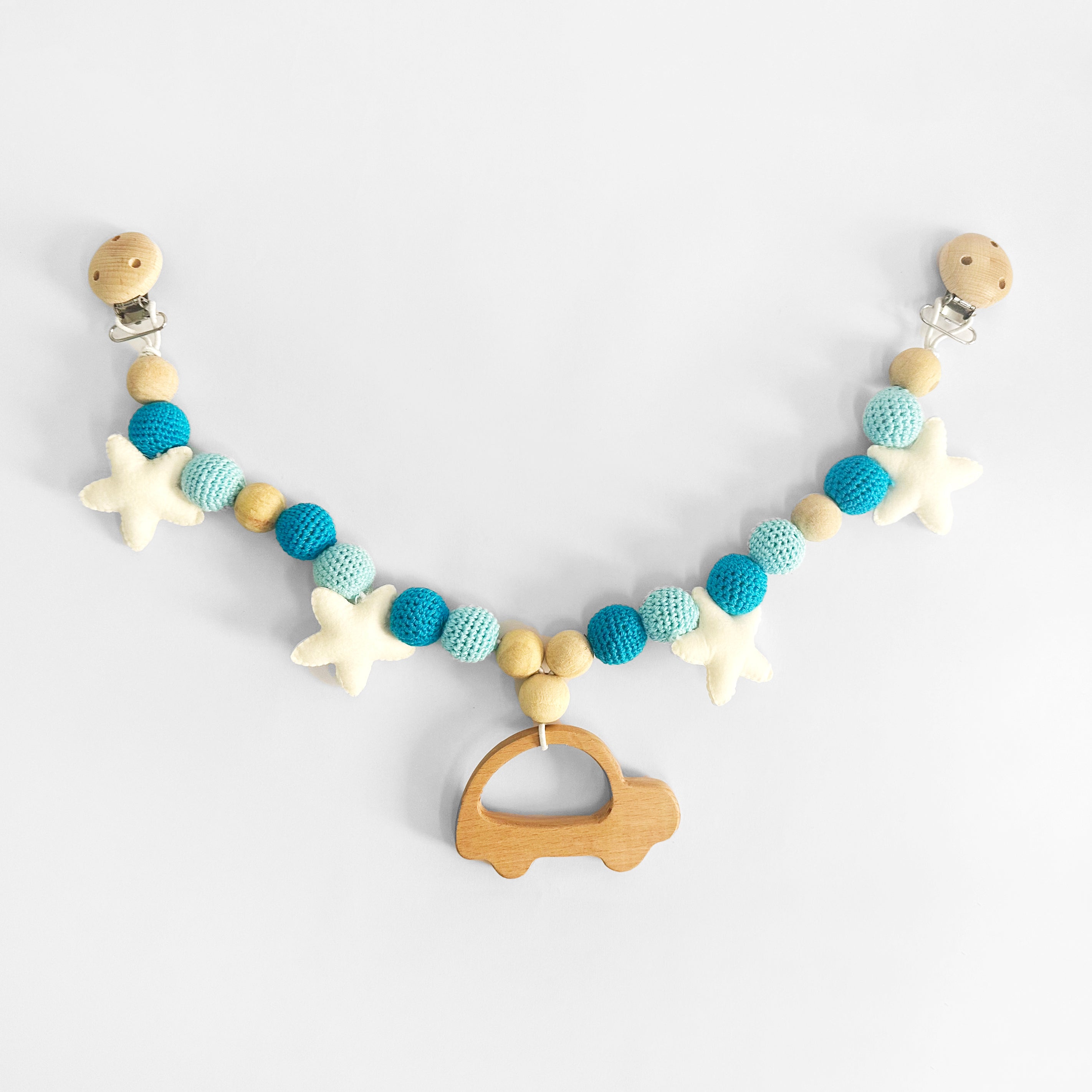 Blue Car Stroller Chain