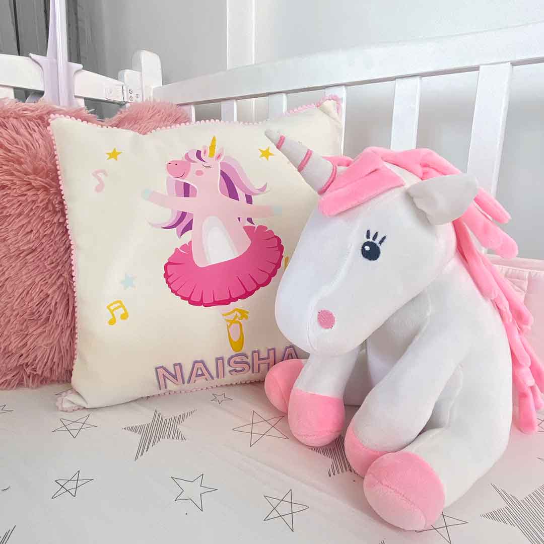 Little Ballerina Throw Cushion